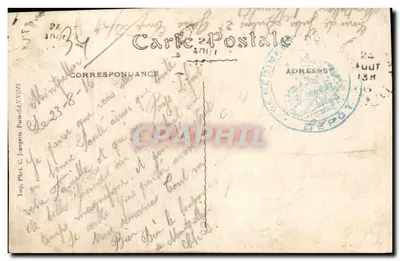 Montpellier — Gare — Imp. Phot. C. Janglais, Paris-Saint-Ours — Rewers