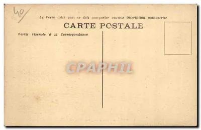 A Ponta do Bouret — Capbreton — A Costa de Prata — Foto Lafont — Verso