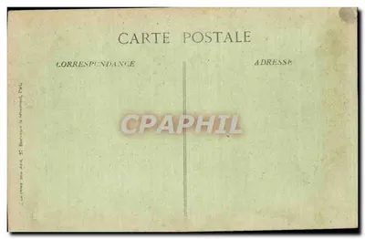 कॉन्डे के प्रिंसेस के किला, ले प्लेसियर — 1914-1916 के युद्ध के दौरान नष्ट — प्रकाशक वियाते, पेरिस नंबर 1479 — पीछे