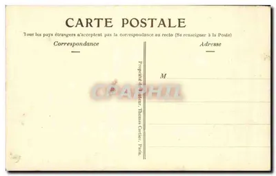 Estatua da Liberdade e do Soldado — obra de T. Cartier — editor Thomas Cartier, Paris — Verso