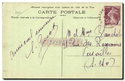 CAPBRETON-sur-MER (Landes) — Brzegi Kanału Hossegor — Fototypia Marcel Delboy, Bordeaux, nr 120 — Rewers
