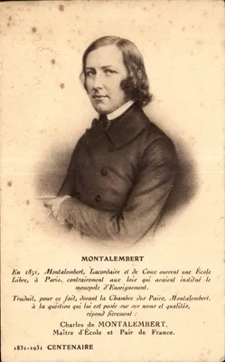 Charles de Montalembert — Centenário 1831-1931 — Editor Lévy e Mercier