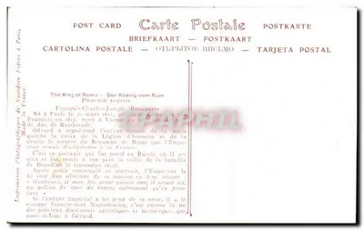 Król Rzymu — François-Charles-Joseph-Bonaparte — Muzeum w Paryżu — Rewers