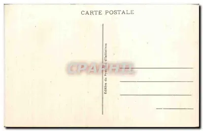 Balzac młody — reprodukcja sepji przypisywanej Achille Devérii, datowana około 1822 — Wydawnictwo Syndicat d'Initiatives — Rewers
