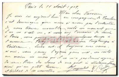 Nagrobek pod Arcem Triumfalnym — Uroczystości Zwycięstwa, 14 Lipca 1919 — wydawca Dix Paris, n°40 — Rewers