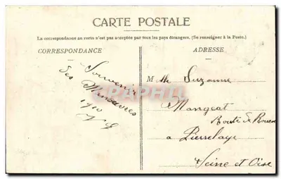 Camp de Mailly — Vista Panorâmica — Verry-Morillon, editor — Verso