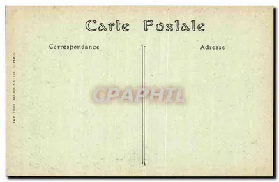Vila de Glannes (Marne) — após o bombardeio — Visé Paris N° 428 — Verso