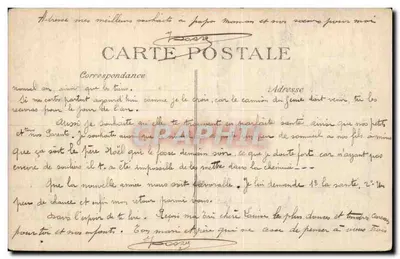 Grandes Manobras – Em terreno variado — Editor C.D. (C.D. Paris) — Verso
