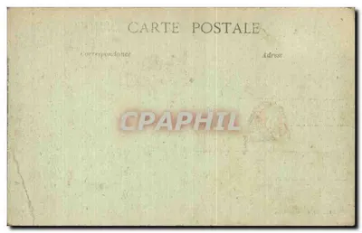 Reims nas Ruínas após a Retirada dos Alemães — Place d'Erlon, perto da Catedral — Thullier, editor Epernay — Verso