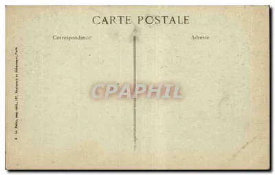 Paris, Revista do 14 de julho de 1918 — A bandeira sérvia nas Tuileries — editor B.D. n° 157 — Verso