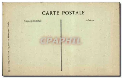 Paryż, przegląd z 14 lipca 1918 — 4. rok wojny — E. Le Deley, Paryż — Rewers