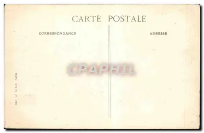 Las Fiestas de la Victoria en París — 14 de julio de 1919 — Frente al Cenotafio — La delegación Alsaciana-Lorena — Reverso