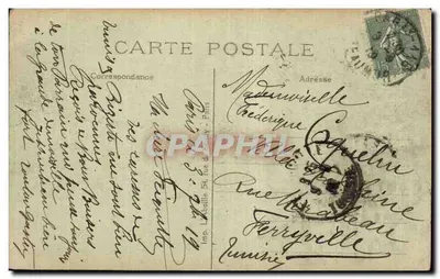 Parigi - Le Feste della Vittoria - 14 Luglio 1919 — I Marescialli Foch e Joffre davanti al Cenotafio — Verso