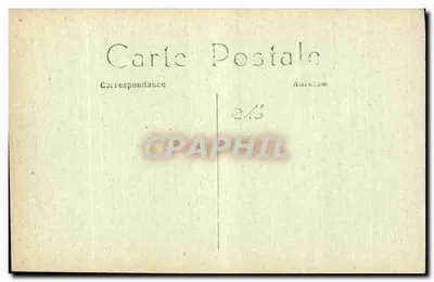 Arc de Triomphe — Uroczystości Zwycięstwa — 14 Lipca 1919 — Generał Pershing — E.C. n°880 — Rewers