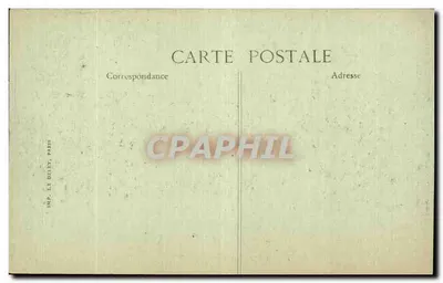 Festynie Zwycięstwa w Paryżu — 14 lipca 1919 — Marszałkowie Pétain & Foch — Wydawca B.L.D. — Rewers