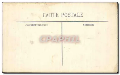 Linha destruída após o passo das tropas — Guerra 1914-1915 — LL — Verso