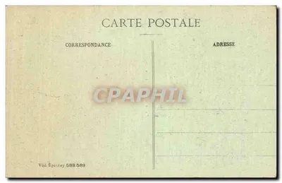 Reims — Porta Paryskie — lata bombardowań 1914-18 — kolekcja G. Dabois — Rewers