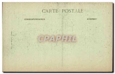 Festynie Zwycięstwa w Paryżu — 14 lipca 1919 — Le Délet - Marszałek Pétain — Rewers