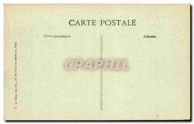 Os Poilus diante do Grand Palais — Paris — Editor B.D.D. n° não visível — Verso