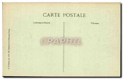 Desfile dos Artilheiros em Paris — Praça da Madeleine em 1916 — Editor B.D. (B. Daly) — Verso