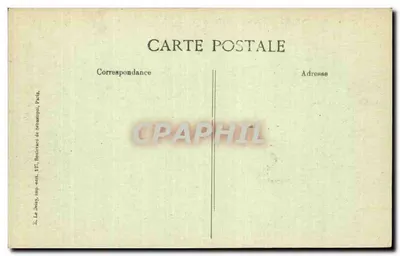 Desfile militar en París — 14 de julio de 1916 — frente a la Madeleine — Reverso