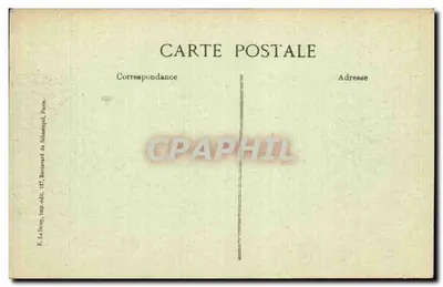 Défilé à Paris — Rue Royale — 14 Juillet 1916 — Éditeur BLD — Verso