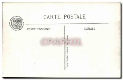 Szeregi Belgów — historyczny 14 lipca — L'Actualité par la Carte Postale (1916) nr 959 — Rewers