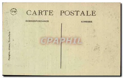 Revue des 4. Juli 1918 — Rede von Herrn SHARP, Botschafter der Vereinigten Staaten — Verlag Papeghin, Tours — Rückseite