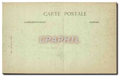 As Festas da Vitória em Paris — 14 de Julho de 1919 — O Desfile — Tropas Francesas — B.D. — Verso