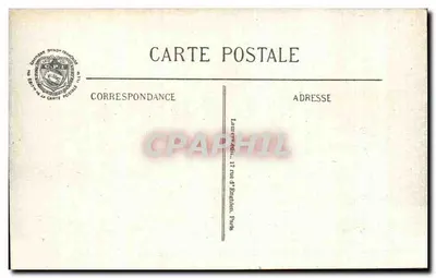 Desfile dos Escoceses no Ópera — Paris — L'Actualité par la Carte Postale (1916) — Verso