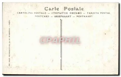Desfile dos bandeiras — 14 de julho de 1917 — Boulevard Saint-Germain — JND Fot. — Verso