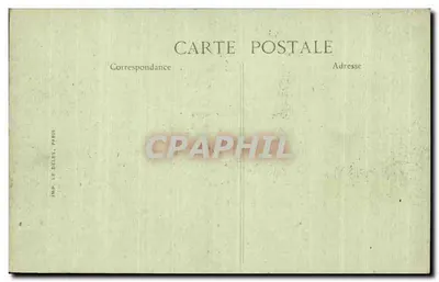 Die Siegesfeierlichkeiten in Paris — 14. Juli 1919 — Vor dem Parcours — Pétain & Foch — Rückseite