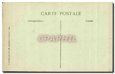 Desfile militar em Paris — 14 de Julho de 1916 — Rue Royale — Edição Le Dolej — Verso