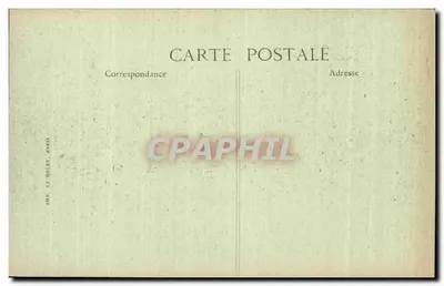 As Festas da Vitória em Paris — 14 de julho de 1919 — Antes do Desfile — Os Marechais Pétain & Foch — Verso