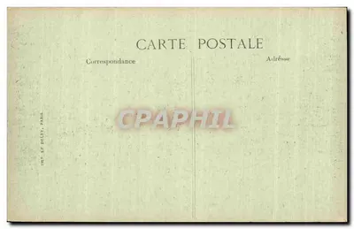 As Fiestas da Vitória em Paris — 14 de julho de 1919 — Pirâmide de canhões alemães coroada pelo Galo galois — Editor B.P.D. — Verso