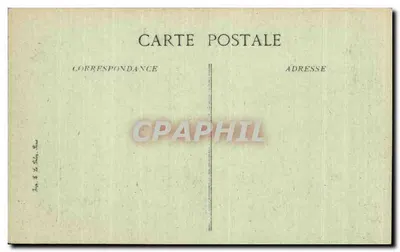 A Igreja de ASSEVILLERS — Ruínas após a guerra 1914-16 — Visé, Paris N° 1481 — Verso