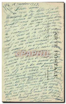 Verdun — Rue Chevert po bombardowaniu — L. C. H., Visé Paris, n° 529 — Rewers