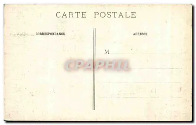 Interior da Igreja de Virginy (Marne) — destruição da Grande Guerra 1914-15 — editor IMP. BAUDINIÈRE, NANTERRE, n° 853 — Verso