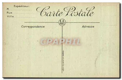 Cortejo na Entrada dos Campos-Élisée — 11 de novembro de 1920 — LL — Verso