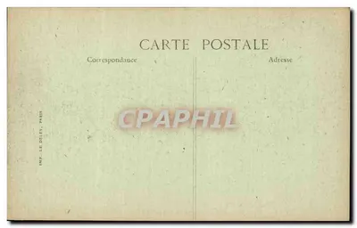 As Fiestas da Vitória em Paris — 14 de julho de 1919 — Os Marechais Pétain & Foch — Verso