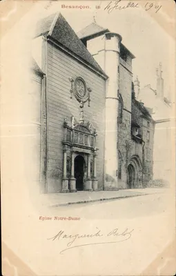Besançon, a Igreja de Nossa Senhora — Marguerite Peltz, 1901