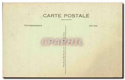 Huitron (Marne) — Casa danificada por um único obus de 75 — Photo-Express, n°1083 — Verso