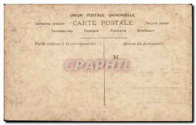 Stara pocztówka Armand Fallieres Prezydent Republiki wybrany do Zgromadzenia Narodowego w Versailles 1906 Polityka — Rewers