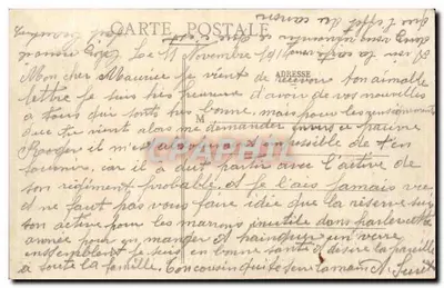Nancy — Bombardeo del 9-10 de septiembre de 1914 — Interior, Rue Saint-Nicolas — Imprimeries Réunies de Nancy — Reverso