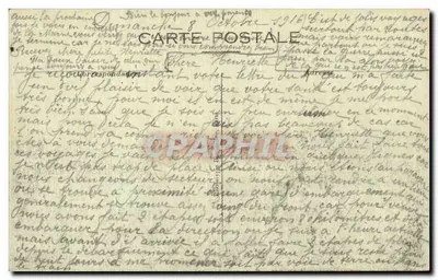 A Grande Guerra 1914-16 — Triaucourt (Meuse) — Villa Le Duc, edit. Benoist, n° 180 — Verso