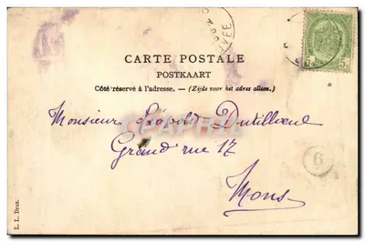 75º Aniversário da Bélgica — 1830-1905 — editor não visível — Verso
