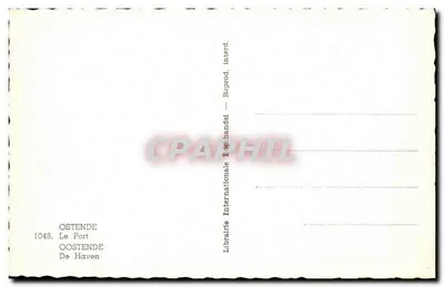 Oostende — O Porto — Librairie Internationale Echange — Verso