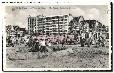 La Panne - A Praia e a Digue — De Panne Strand en Zeedijk — Edição « ELEKANTIA »