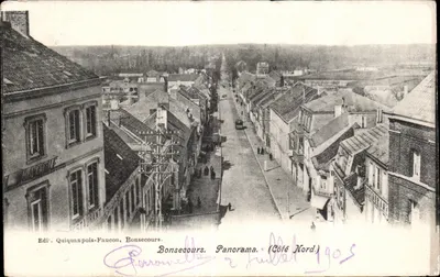 Bonsecours — Panorama (Lado Norte) — Edi. Quiquain-Faucon, Bonsecours