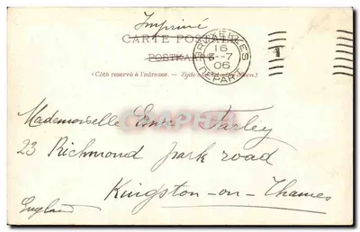 Hal - Iglesia de Notre-Dame — Bruxelles — J.L. Cottart, edición artística 4-48 — Reverso